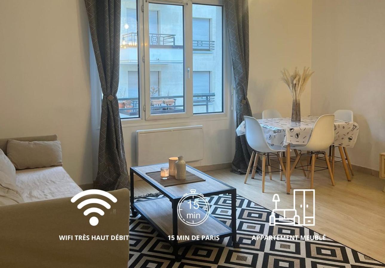Appartement Lumineux A 2 Pas D'Enghien Montmorency Luaran gambar